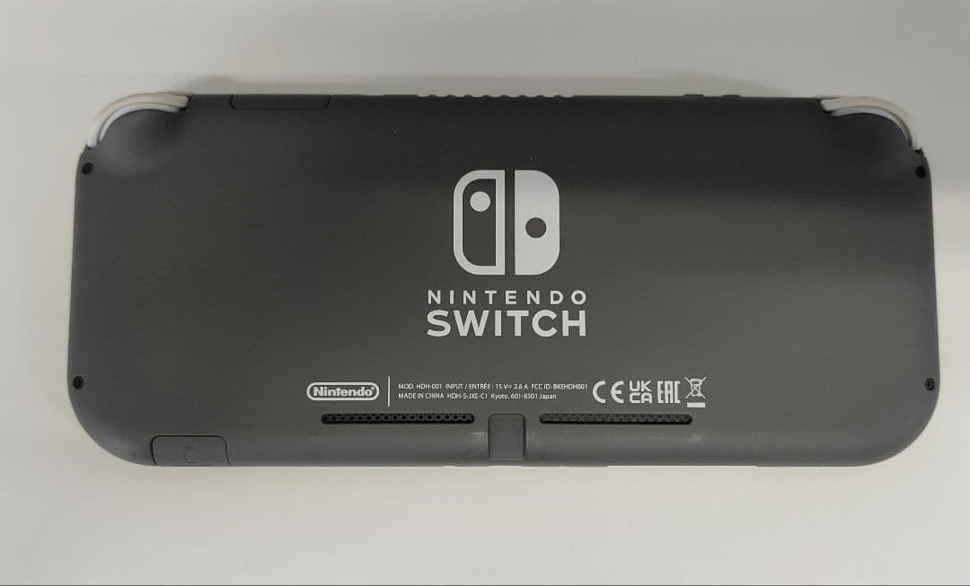 Nintendo Switch Lite グレー 本体　箱　ACアダプター付き