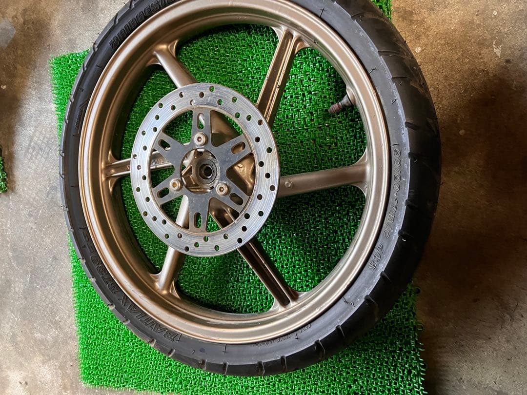 NS-1 ホイールセット　ブレーキディスク付き　フロントホイール　リアホイール