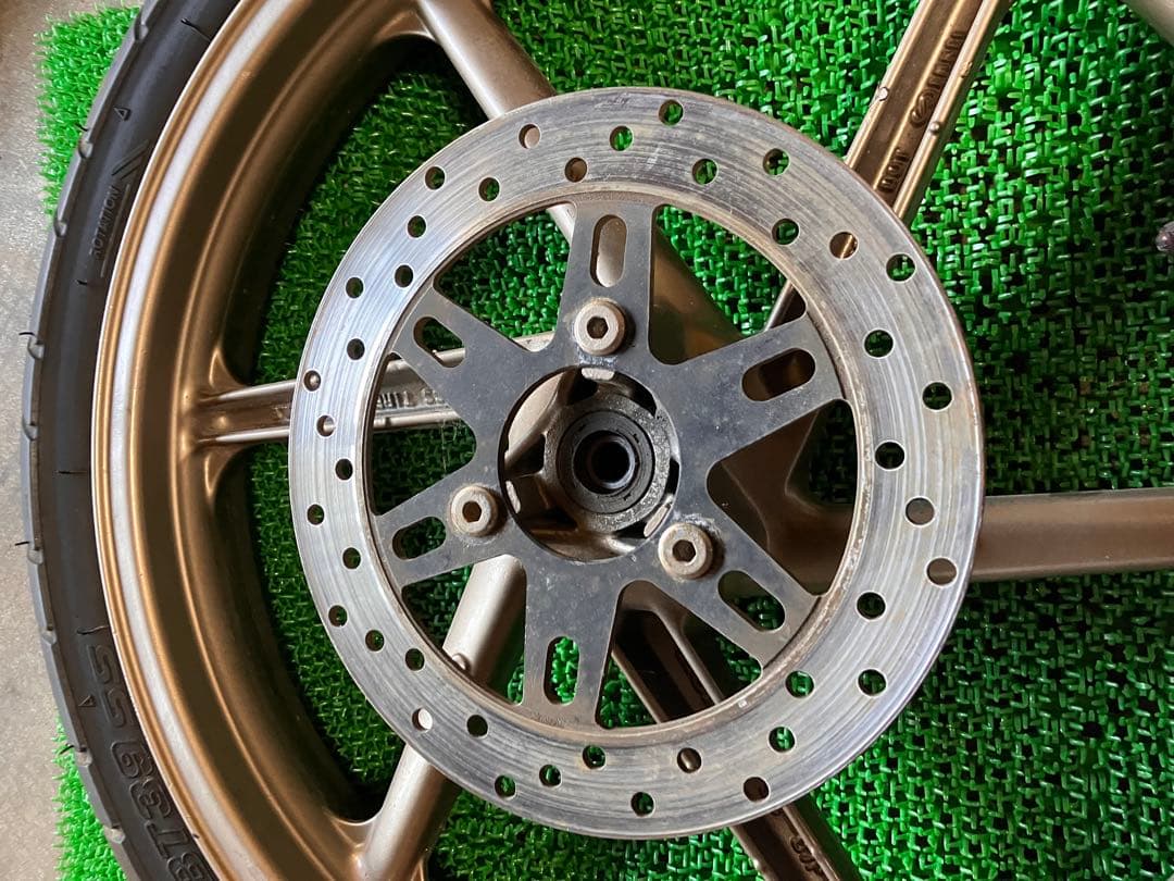 NS-1 ホイールセット　ブレーキディスク付き　フロントホイール　リアホイール