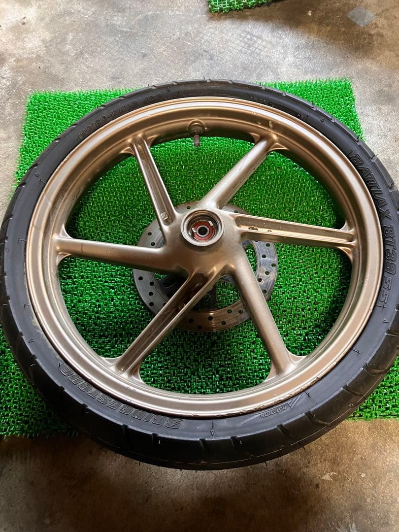 NS-1 ホイールセット　ブレーキディスク付き　フロントホイール　リアホイール