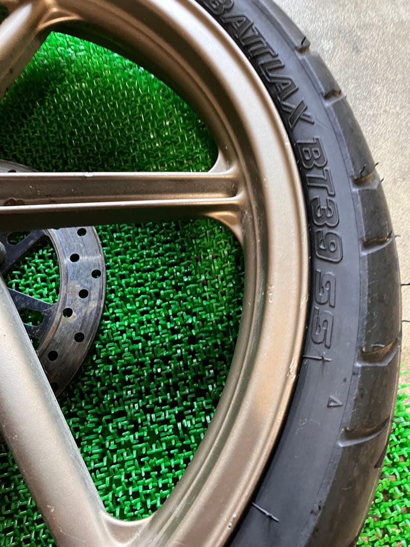 NS-1 ホイールセット　ブレーキディスク付き　フロントホイール　リアホイール