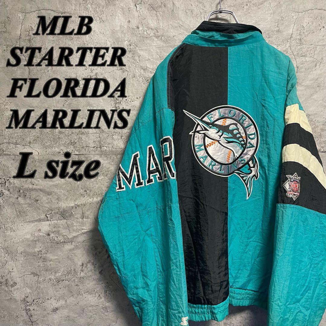 MLB メジャーリーグ マイアミマーリンズ　野球チーム　古着　L