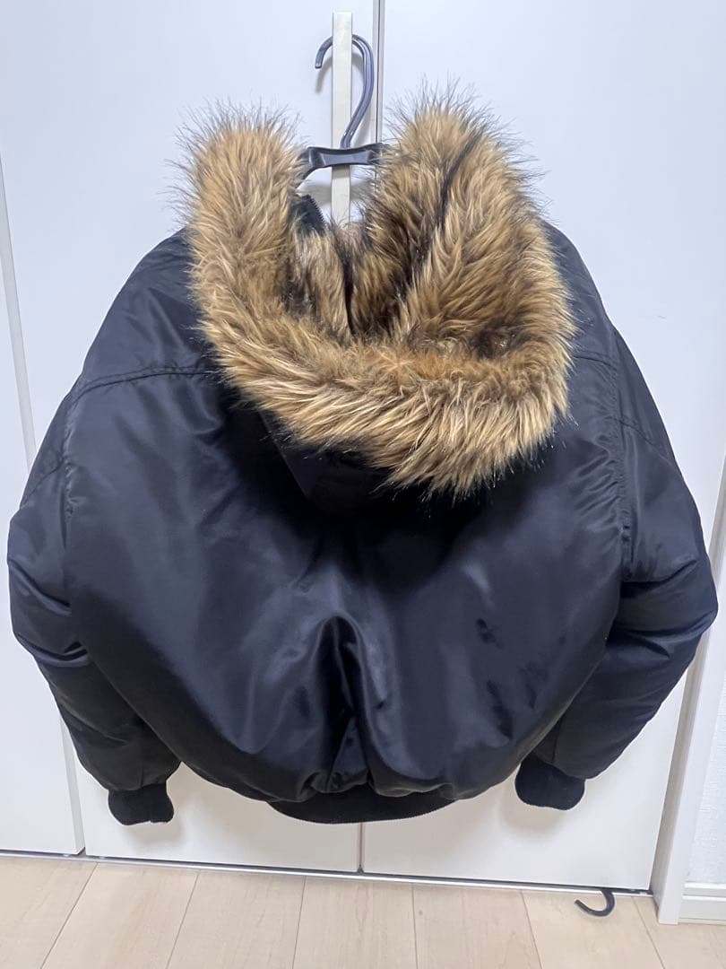 ANTIDOTEWORLDWIDE MA-1 ジャケット フライト　ブラック S