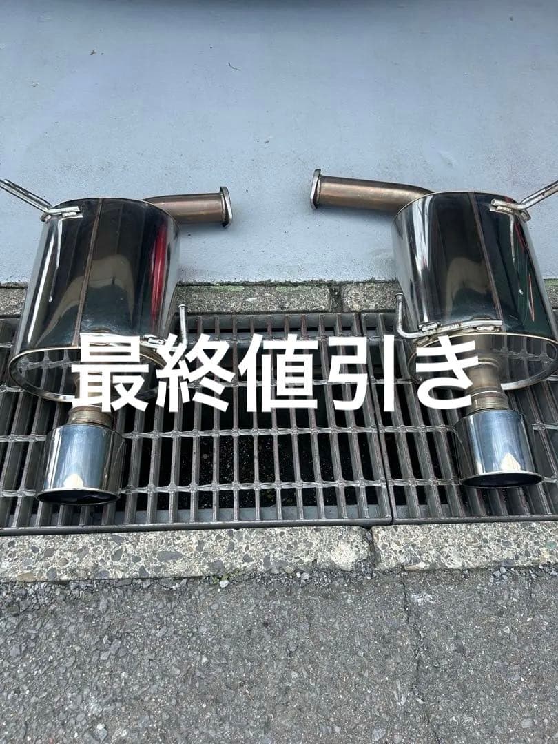 HKSステンレススチール デュアルマフラーWRX S-4用