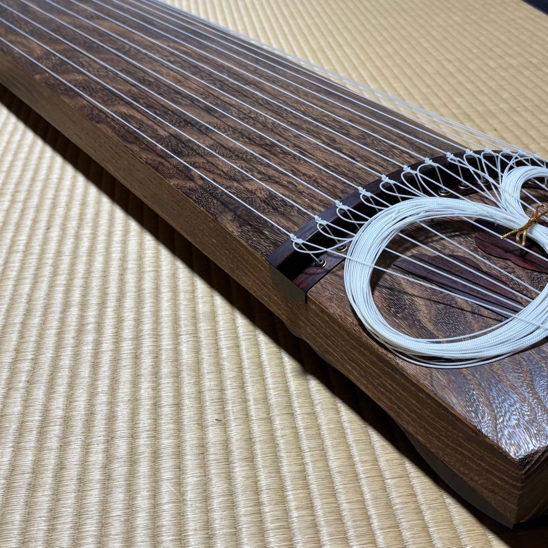 【高級 送料込み】お琴 13弦 綾杉彫り くり甲 和楽器