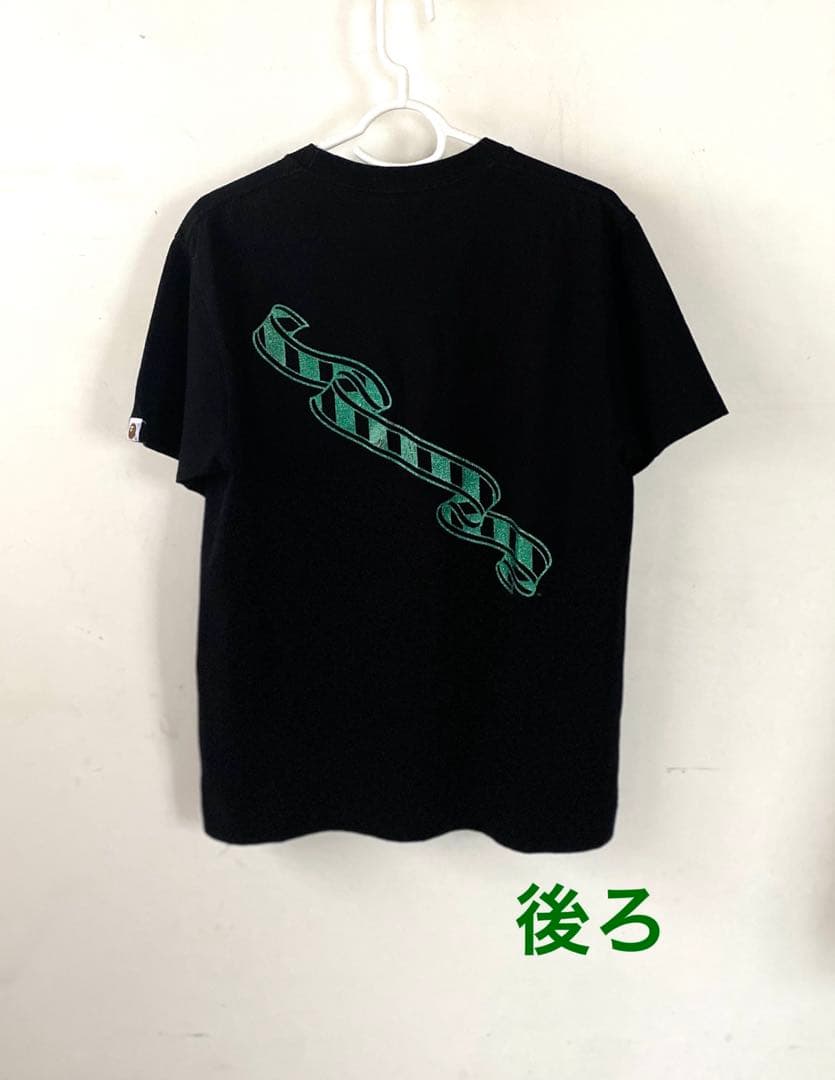 A BATHING APE 初期タグ　Tシャツラメプリント 90s サイズ M