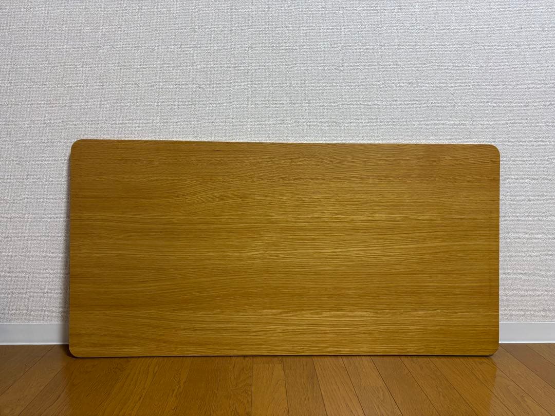 無印良品_木製ローテーブル・オーク材