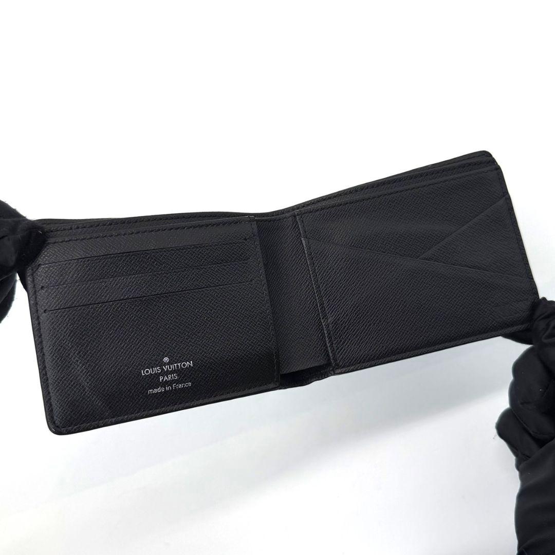 良品 ルイヴィトン モノグラム エクリプス ポルトフォイユ ミュルティプル 財布