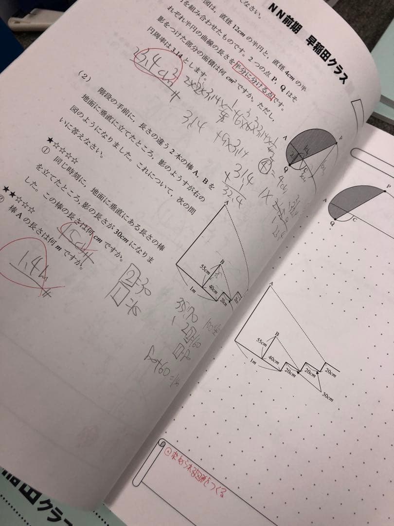 早稲田アカデミーNN早稲田　日特/前期後期/夏期/正月/副教材2024