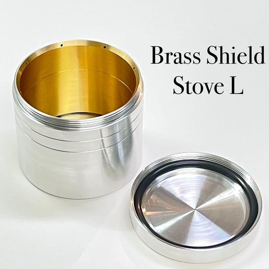 BrassShieldStoveL Crown Flame Stove セット