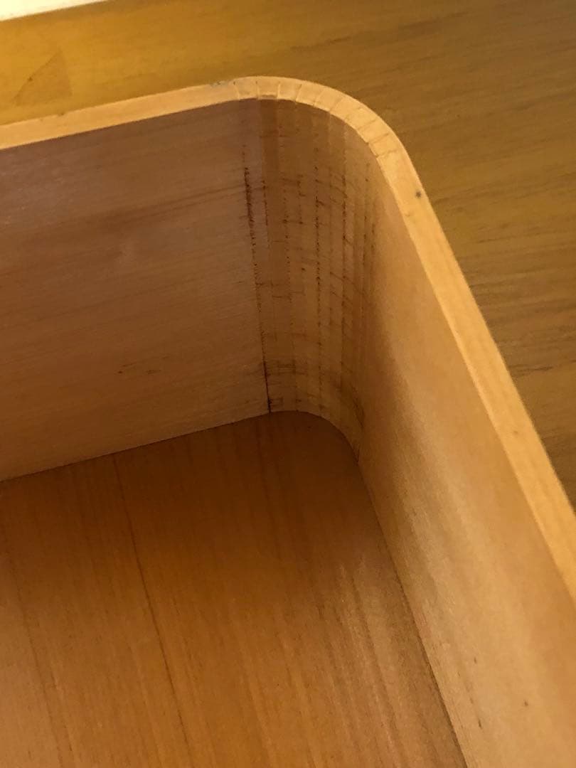 さとちゃん様 c-14 茶道具 炭斗 木製 神折敷 (大) 紙箱