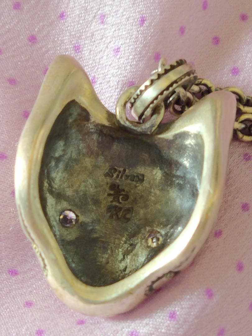 ラ・ムー ペンダントTOP ダイヤモンド Kalico Lucy キャット 猫