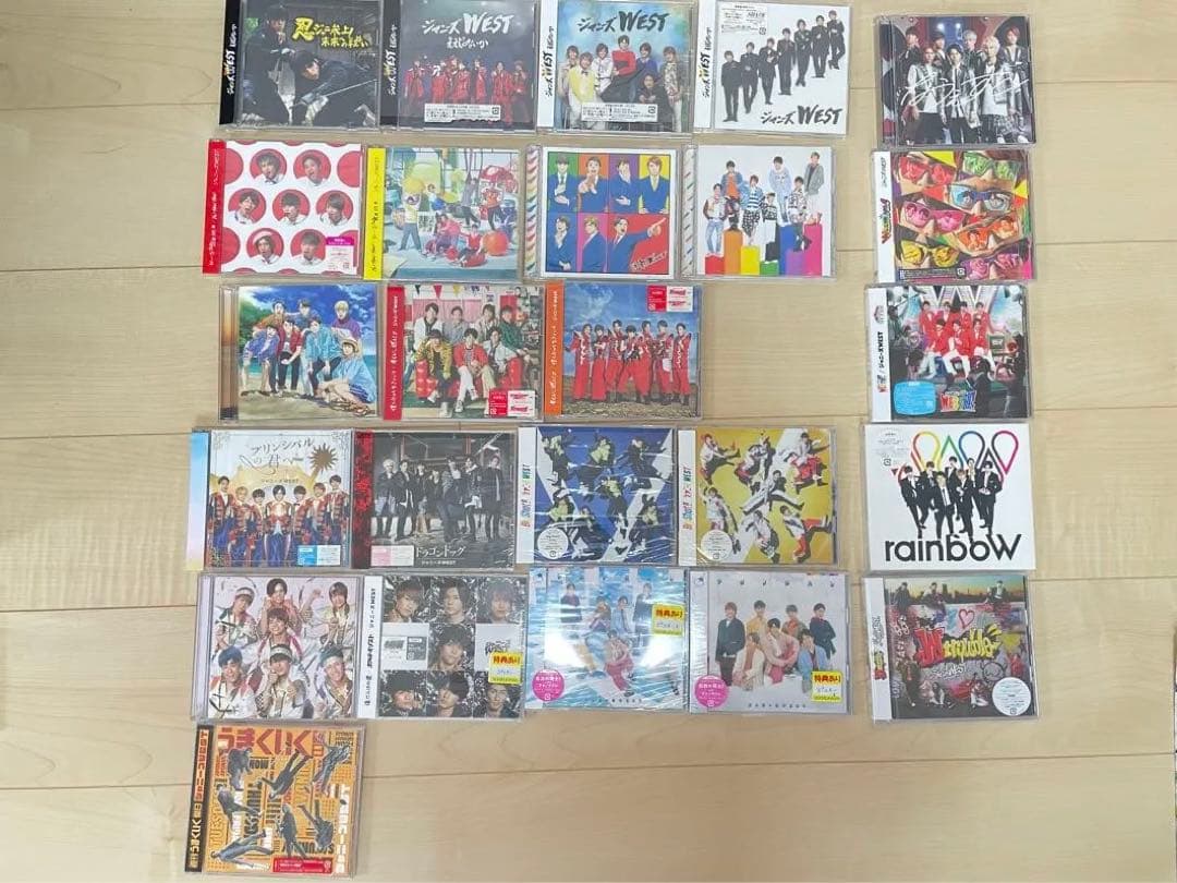 ジャニーズWEST CD DVD アルバム まとめ売り