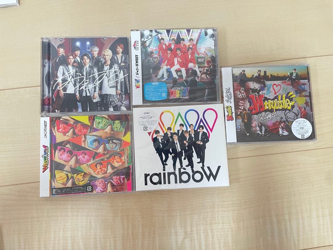 ジャニーズWEST CD DVD アルバム まとめ売り