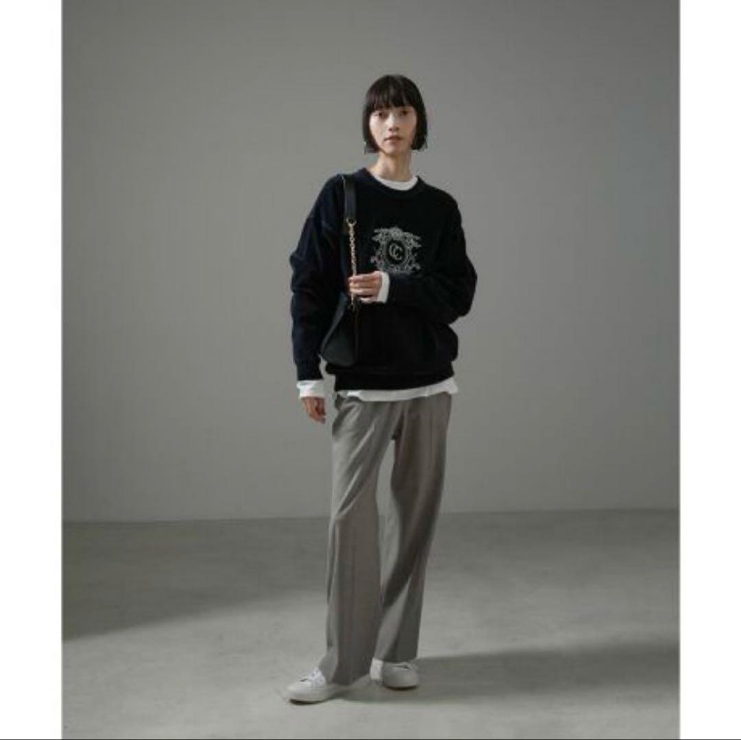 SALON adam et rope スウェットトップス　クリーミーコットン