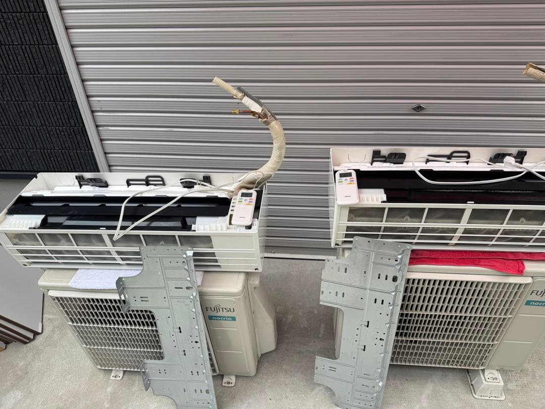 富士通　FUJITSU フジツウ　ノクリア　六畳　2台　保証書あり　エアコン本体