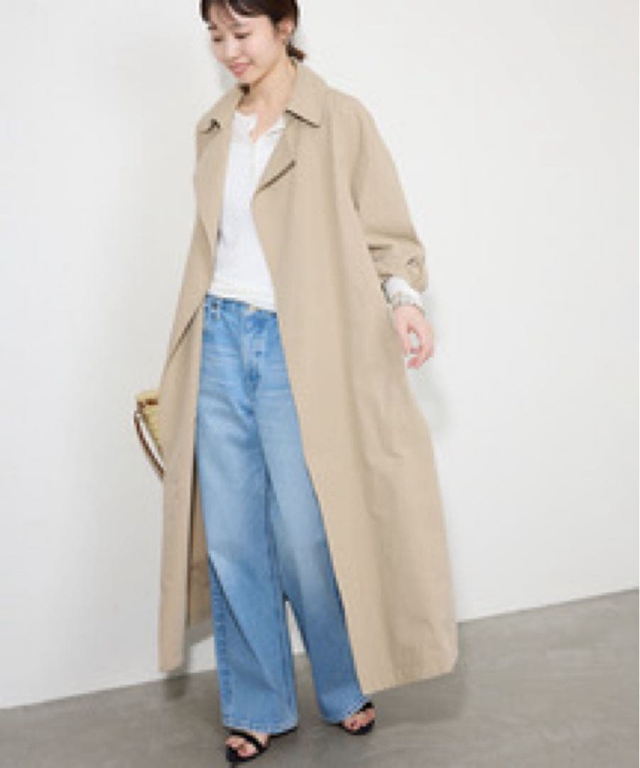 ma▲！SLOBE IENA ロングトレンチコート