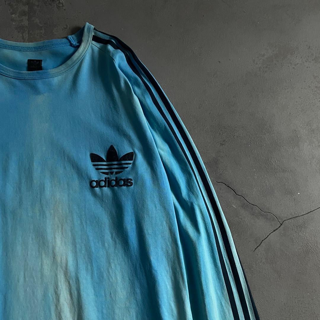 00's adidas “黒タグ”4XO“鬼フェード long sleeve