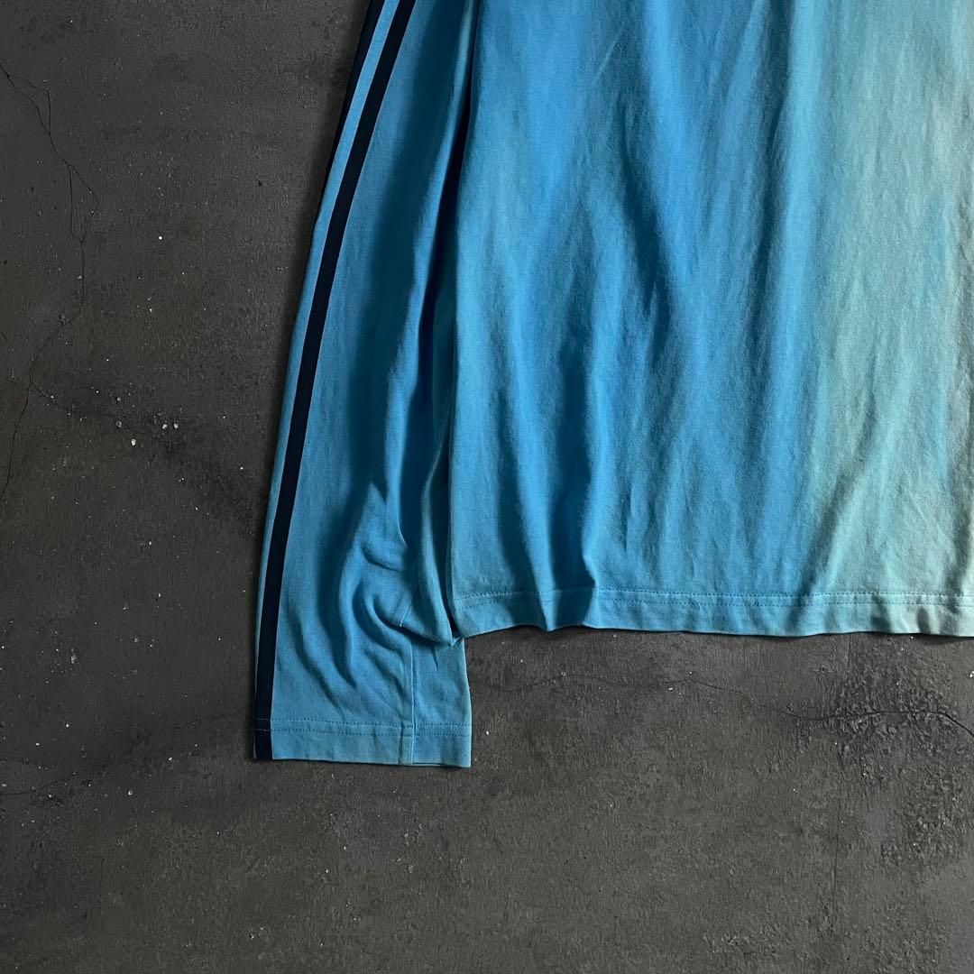 00's adidas “黒タグ”4XO“鬼フェード long sleeve