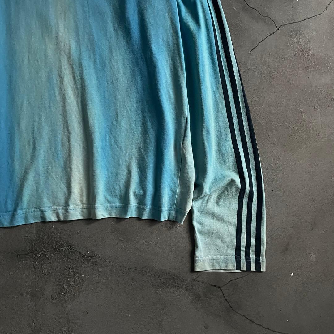 00's adidas “黒タグ”4XO“鬼フェード long sleeve