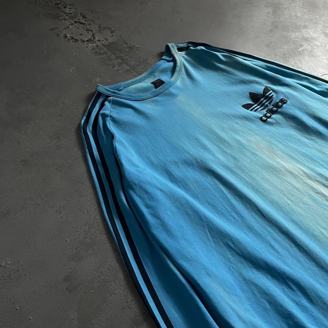 00's adidas “黒タグ”4XO“鬼フェード long sleeve