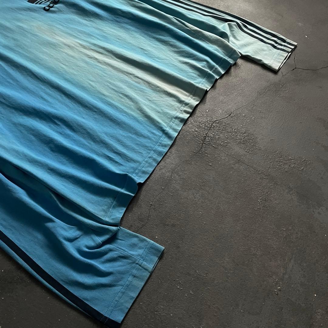 00's adidas “黒タグ”4XO“鬼フェード long sleeve