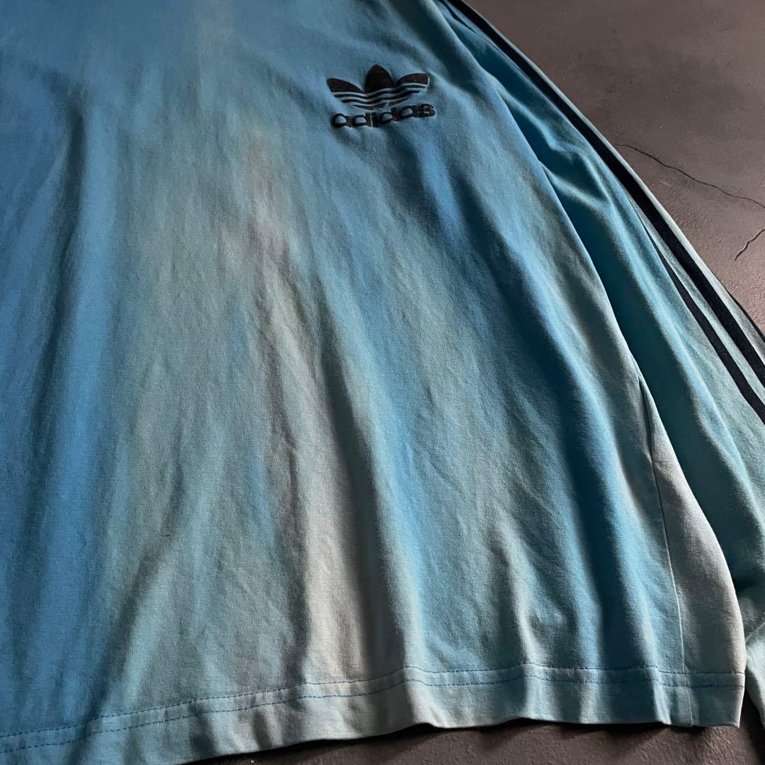 00's adidas “黒タグ”4XO“鬼フェード long sleeve