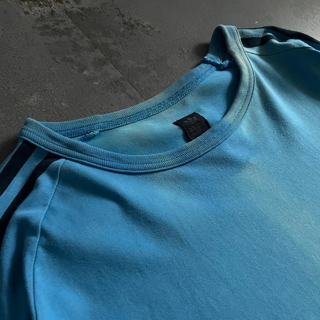 00's adidas “黒タグ”4XO“鬼フェード long sleeve