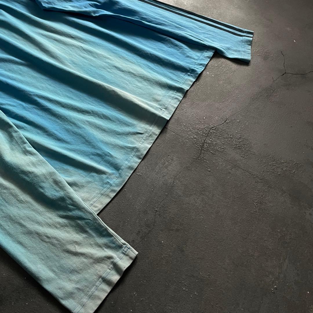 00's adidas “黒タグ”4XO“鬼フェード long sleeve