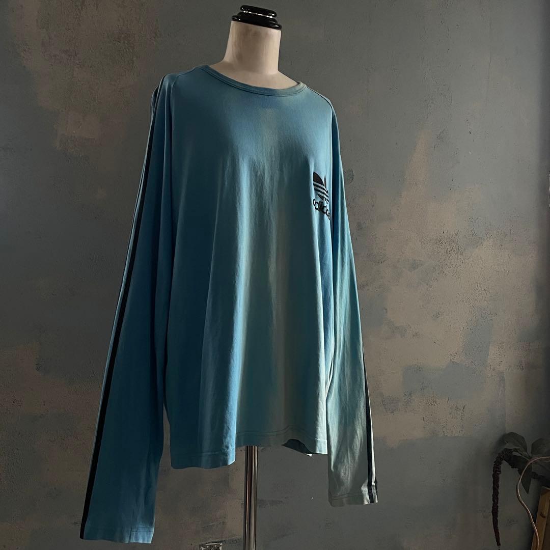 00's adidas “黒タグ”4XO“鬼フェード long sleeve