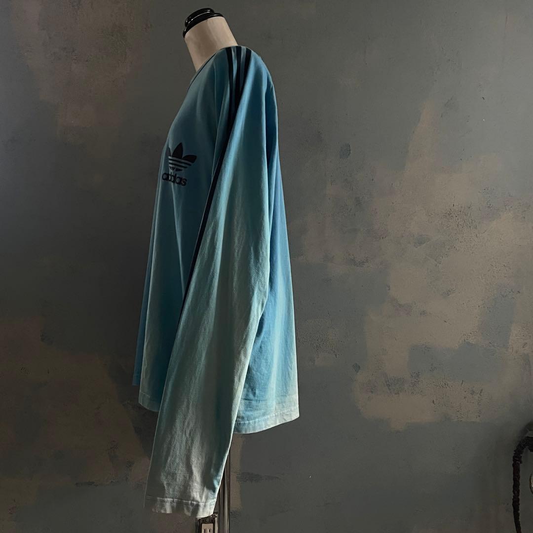 00's adidas “黒タグ”4XO“鬼フェード long sleeve