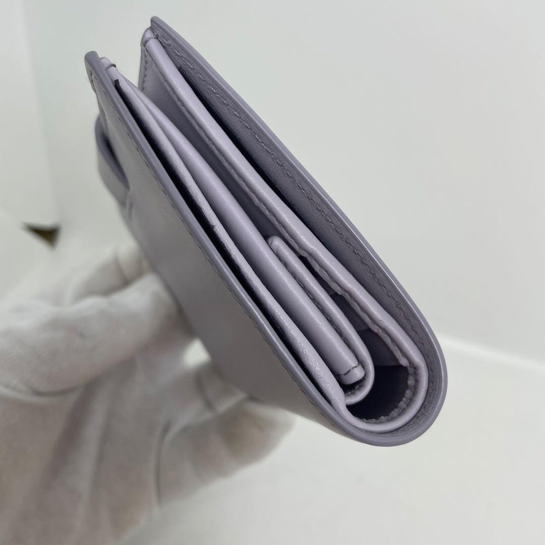 【未使用】プラダ 1MV204 二つ折り財布 シティカーフ GLICINE