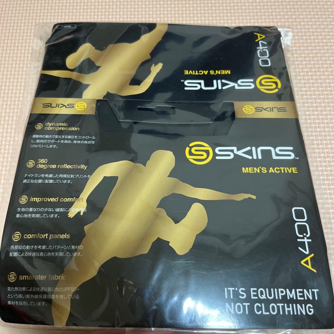 SKINS A400 メンズ アクティブ Mサイズ 半袖