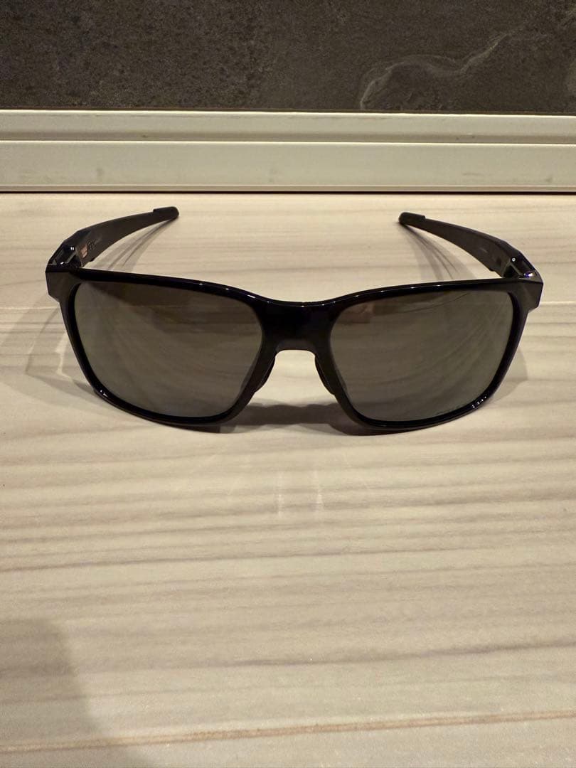 パパ★Oakleyブラックサングラス