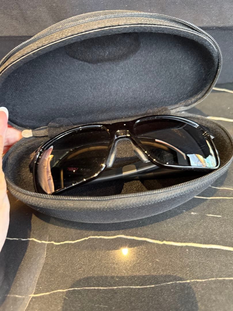 パパ★Oakleyブラックサングラス