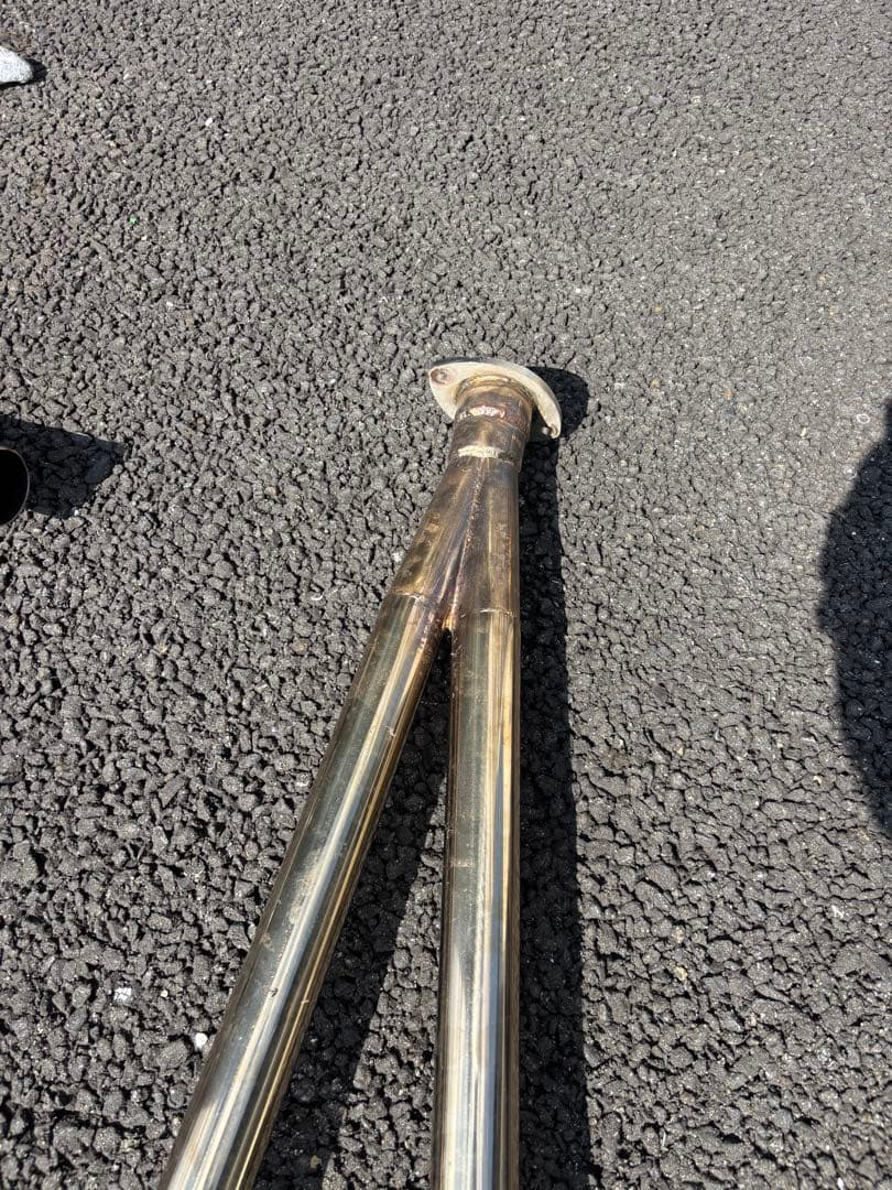 送料込16アリスト 17マジェスタ 中間ストレート マフラー