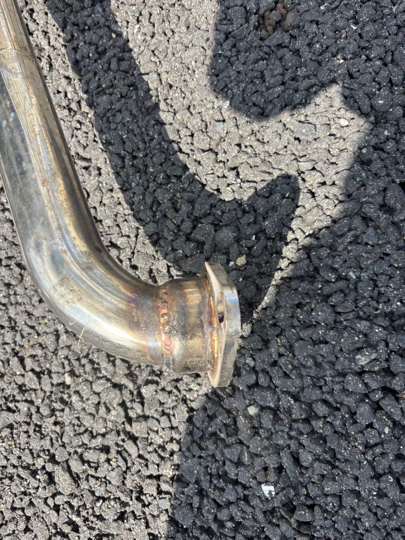 送料込16アリスト 17マジェスタ 中間ストレート マフラー