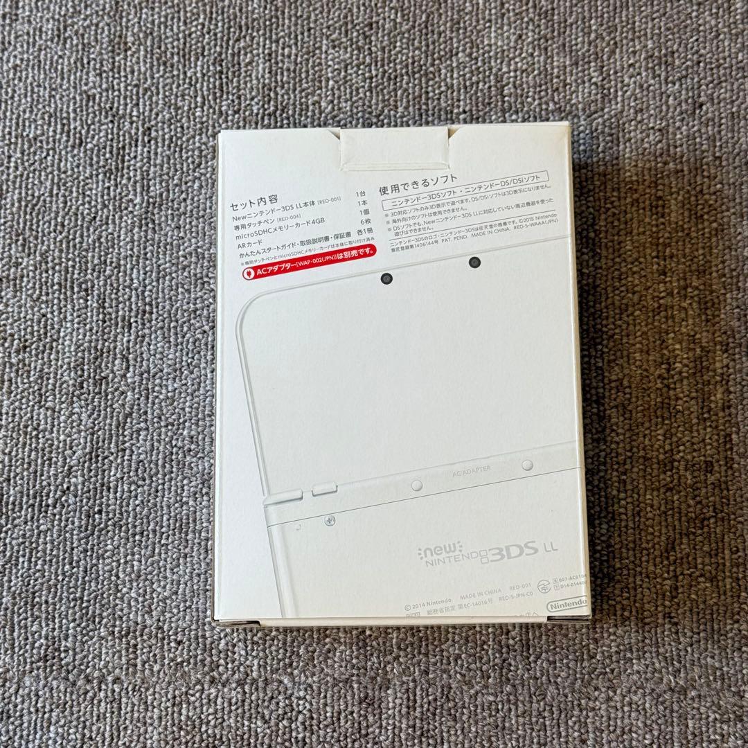 Newニンテンドー3DS LL パールホワイト 箱付き