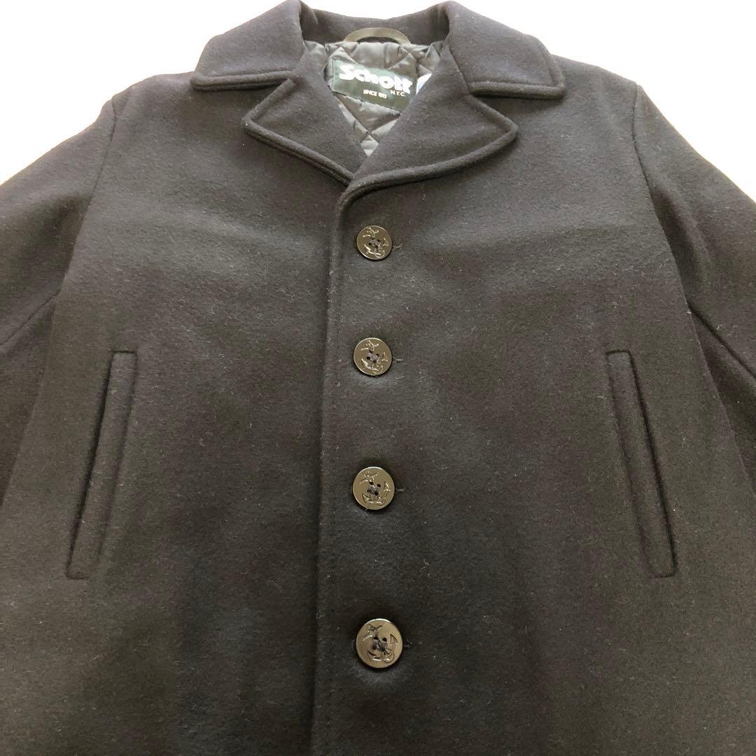 最終値下　schott シングル ピーコート　キルティング75624 サイズ40
