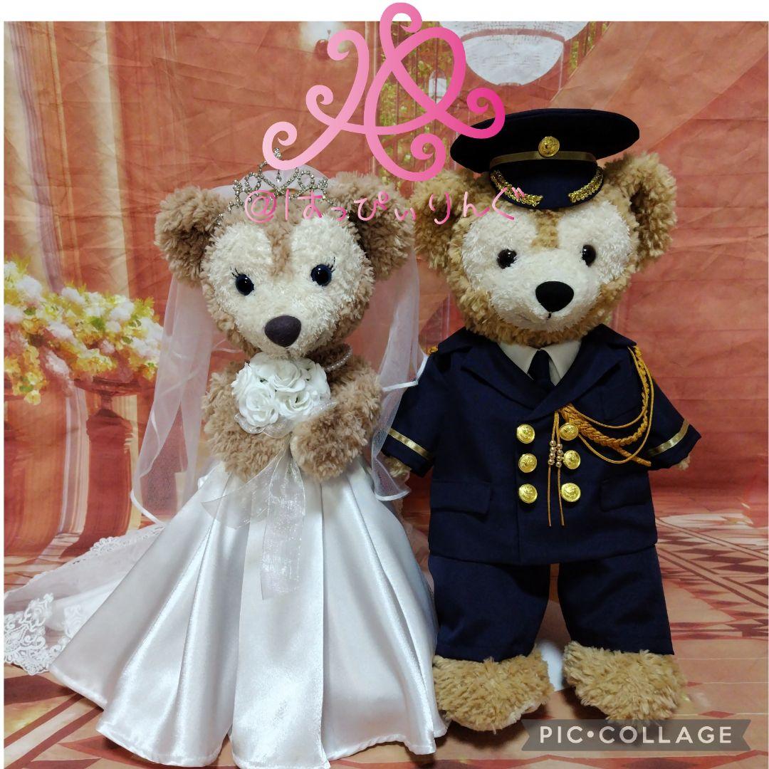 itダッフィーシェリーメイウェディングコスチューム