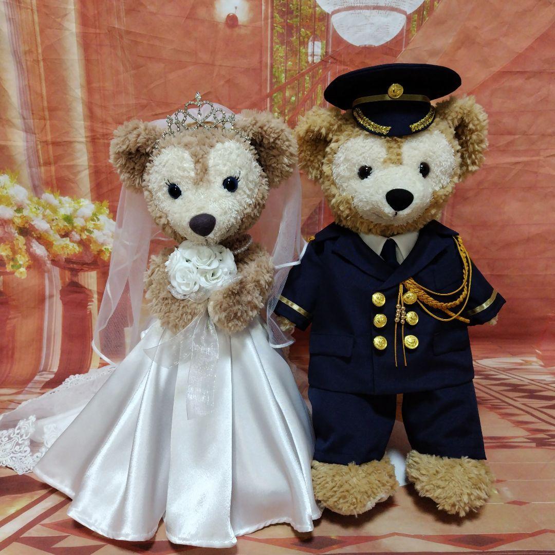 itダッフィーシェリーメイウェディングコスチューム