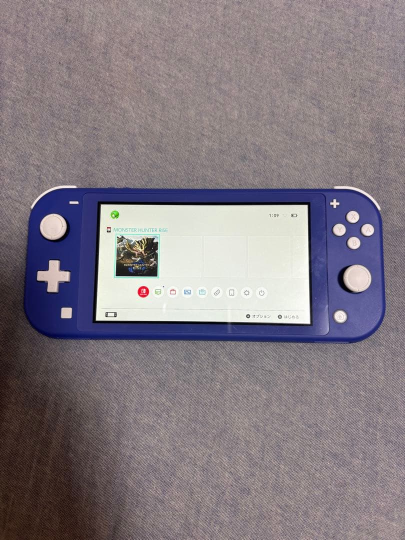 Nintendo Switch Lite ブルー　本体(+ケース+おまけ)