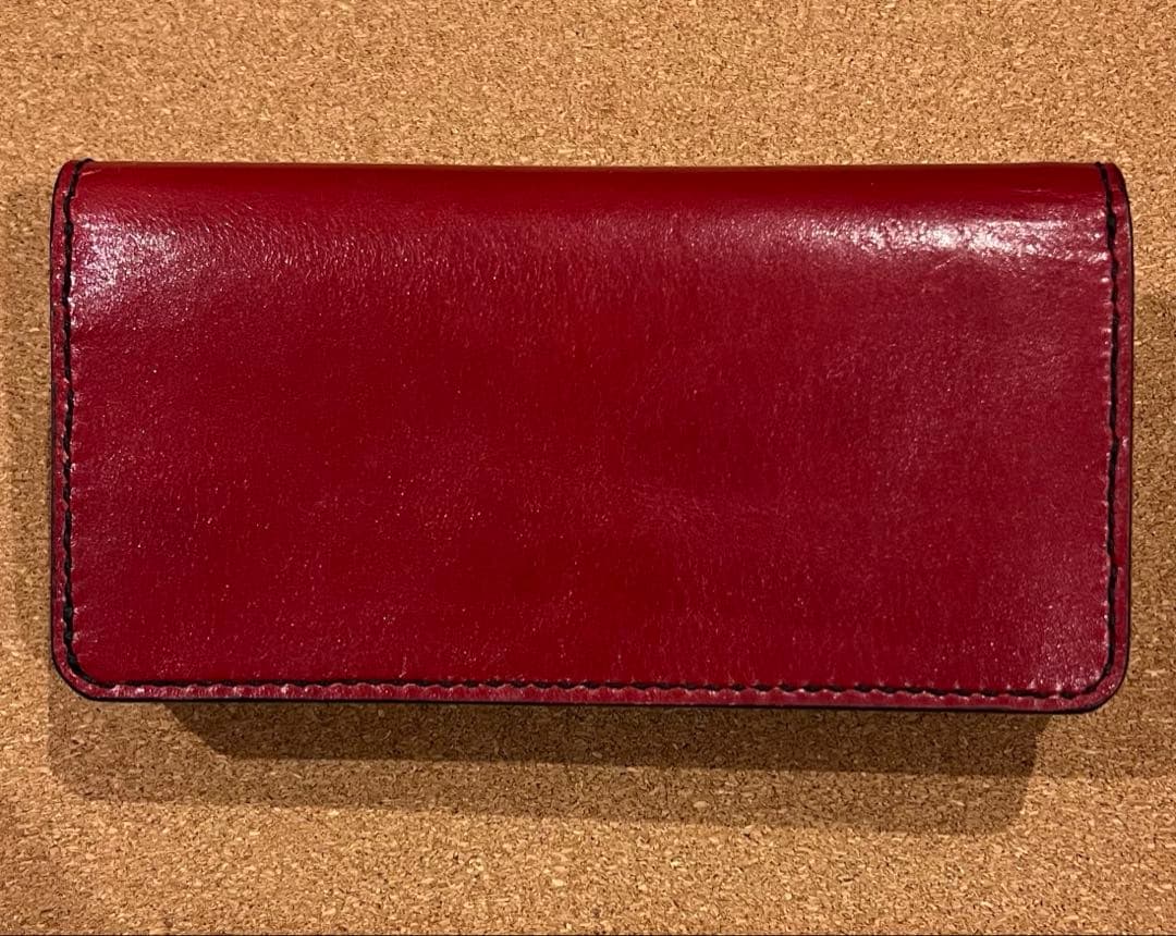 トラッカーウォレット NEWスタッズパターン　 赤✖️黒