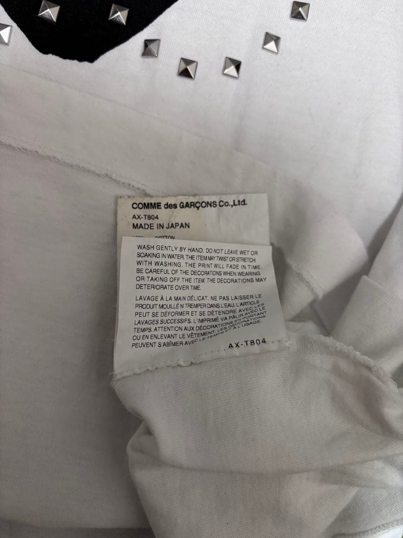 PLAY Comme des Garçons Ssize Tshirt