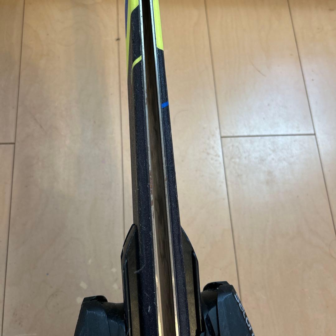 【130】Salomon スキー板 DE1 青/黄 バインディング付き