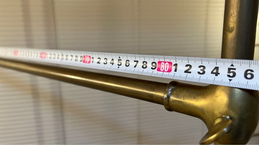 真鍮ハンガーラック