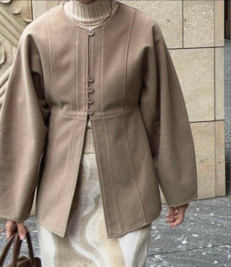 ジャケット・アウター eaphi round design cut sew