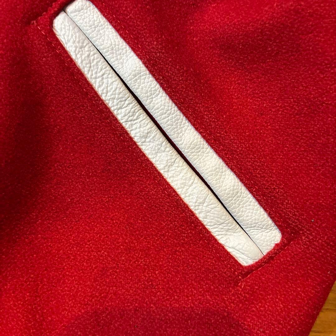 メンズスタジャン　　Holloway レザー　XL