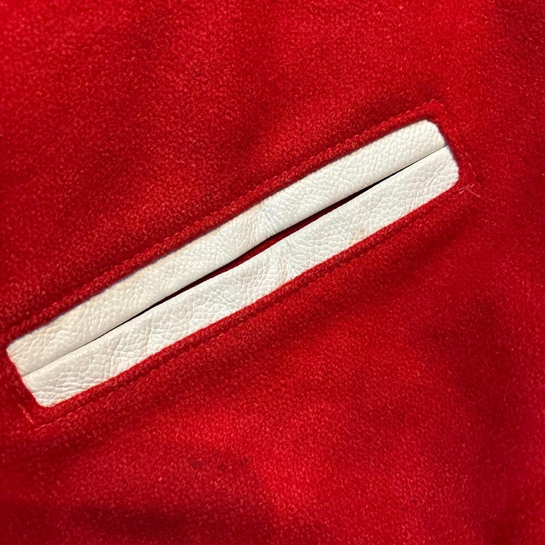 メンズスタジャン　　Holloway レザー　XL