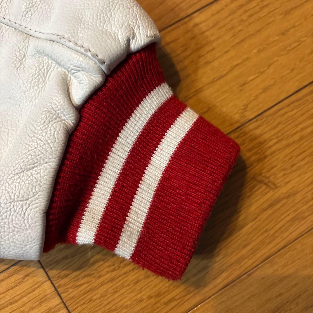 メンズスタジャン　　Holloway レザー　XL